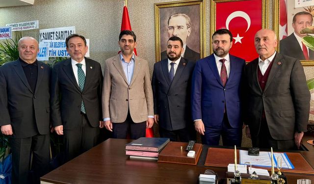 AK PARTİ HEYETİNDEN İL GENEL MECLİSİ'NE ZİYARET