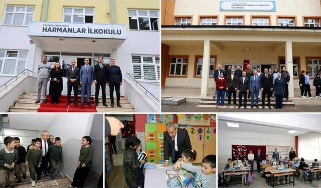 İL MİLLİ EĞİTİM MÜDÜRÜ AKBAŞ SAFRANBOLU'DAKİ OKULLARI ZİYARET ETTİ
