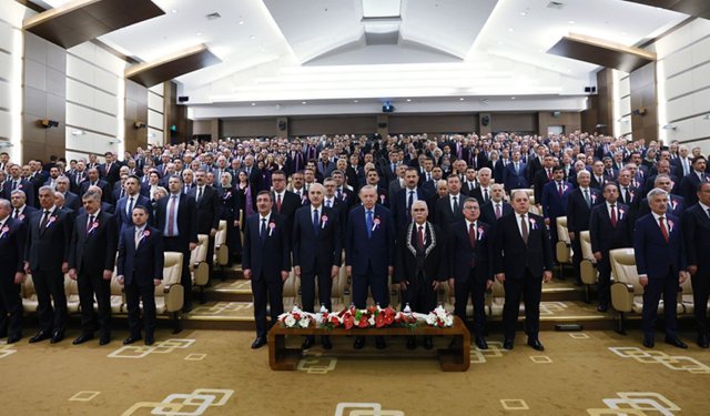 CUMHURBAŞKANI ERDOĞAN ANAYASA MAHKEMESİ'NİN 64. KURULUŞ YIL DÖNÜMÜ TÖRENİNE KATILDI