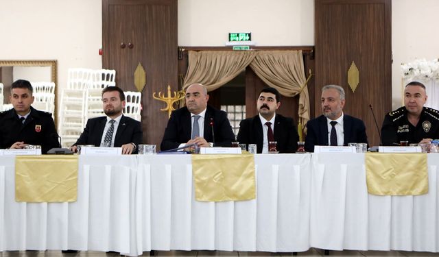 SAFRANBOLU'DA 'BAĞIMLILIKLA MÜCADELE İLÇE KOORDİNASYON KURULU TOPLANTISI' YAPILDI