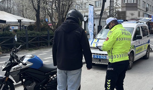 BOLU'TA TRAFİK DENETİMLERİ SIKLAŞTIRILDI