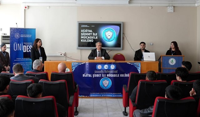 LİSE ÖĞRENCİLERİNE DİJİTAL ŞİDDET SEMİNERİ