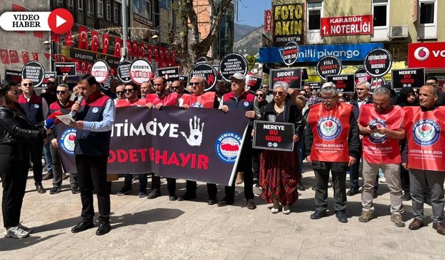 SİVEREK'TEKİ SALDIRI SONRASI EĞİTİM BİR SEN'DEN "OKULLARDA GÜVENLİK" VURGUSU