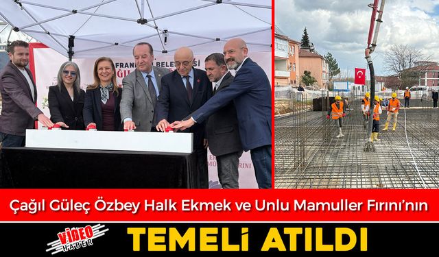 SAFRANBOLU’DA HALK EKMEK FIRINININ TEMELİ ATILDI