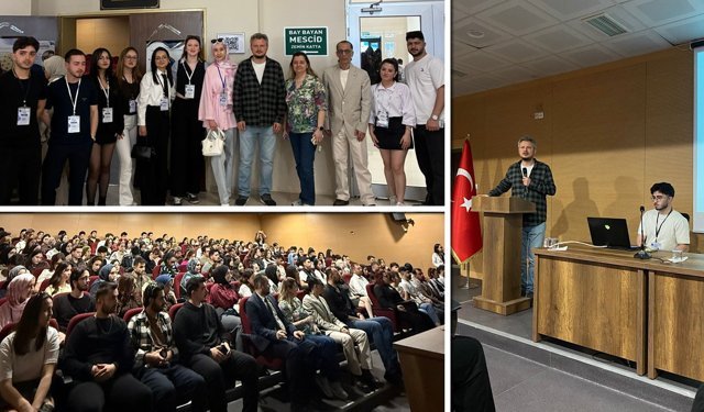 KBÜ'DE "HALKLA İLİŞKİLER MESLEĞİ EVRİMİ" KONFERANSINA YOĞUN İLGİ