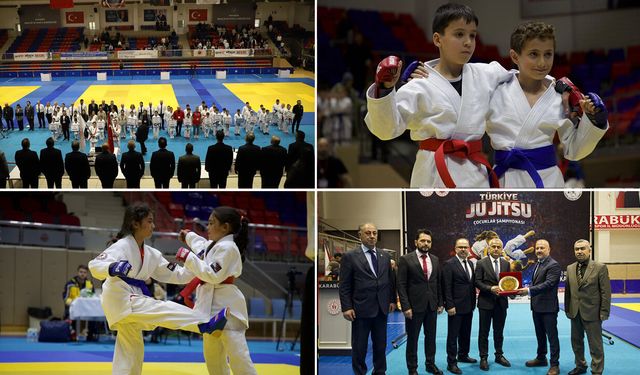 TÜRKİYE JU JİTSU ÇOÇUKLAR ŞAMPİYONASI KARABÜK'TE BAŞLADI