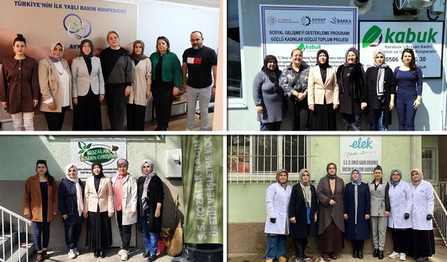 KARABÜK'TE KADIN KOOPERATİFLERİ GÜÇLENİYOR