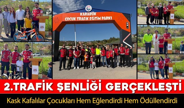 KASK KAFALILAR'DAN 2. TRAFİK ŞENLİĞİ
