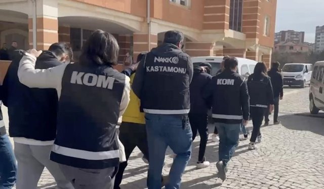 KASTAMONU'DA 3 SANIĞA 12'ŞER YIL HAPİS