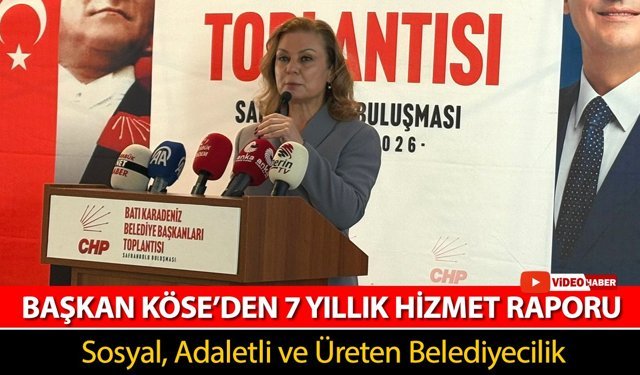 BAŞKAN KÖSE'NİN 7 YILLIK HİZMET RAPORU