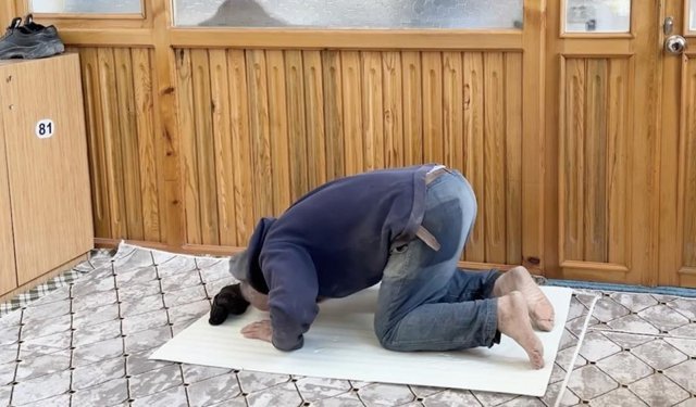 KASTAMONU'DA İNŞAAT İŞÇİSİNDEN ÖRNEK DAVRANIŞ