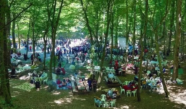 SICAK HAVAYI GÖRENLER YEŞİL ALANLARA AKIN ETTİ