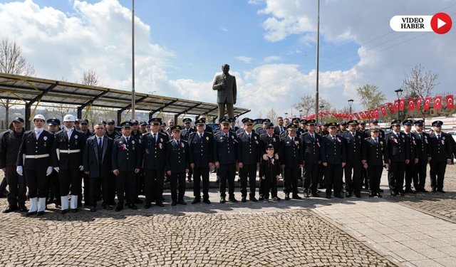 KARABÜK'TE POLİS HAFTASI TÖRENLE KUTLANDI