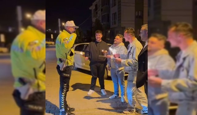 BARTINLI GENÇLER SAHTE İHBARLA POLİS HAFTASINI KUTLADILAR