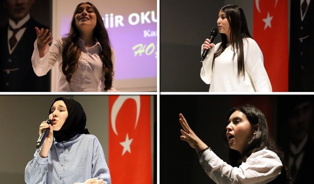 ŞİİR OKUMA YARIŞMASI İL FİNALİ KARABÜK'TE GERÇEKLEŞTİRİLDİ