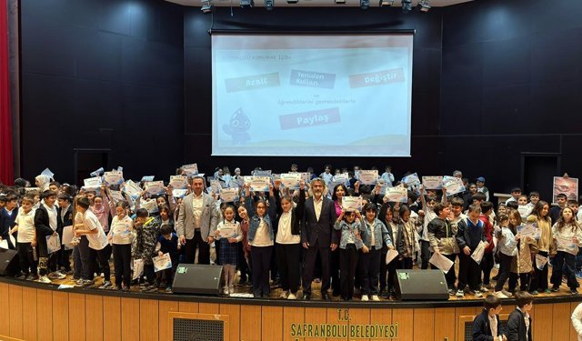 SAFRANBOLU'DA SU TASARRUFU EĞİTİMLERİ BAŞLADI