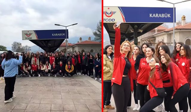 KARABÜK'TE YURTLİG VOLEYBOL SPORCULARINA TEMATİK GEZİ DÜZENLENDİ