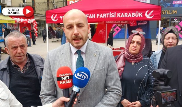 YENİDEN REFAH PARTİSİ "İMZAMIZLA ZULME DUR DİYELİM!"