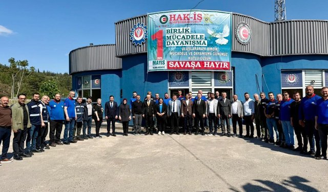 AK PARTİ TEŞKİLATINDAN 1 MAYIS SENDİKA ZİYARETİ