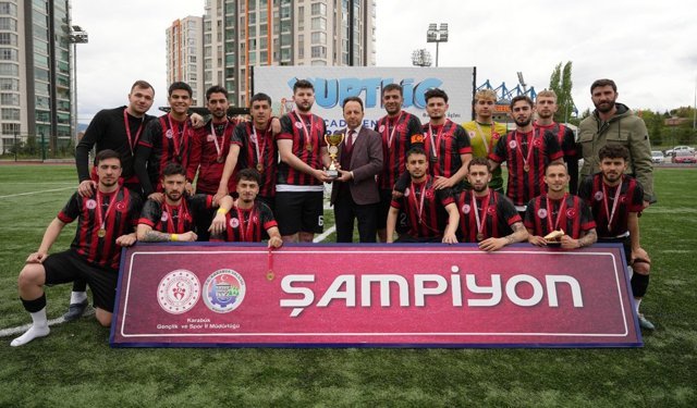 KYGM YURTLİG KARADENİZ BÖLGE GRUP FUTBOL MÜSABAKALARI ŞAMPİYONU ÇORUMSPOR OLDU
