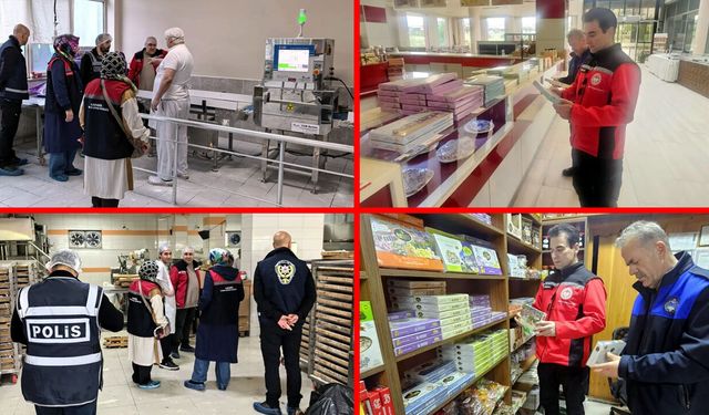 SAFRANBOLU’DA BAYRAM ÖNCESİ LOKUM DENETİMİ