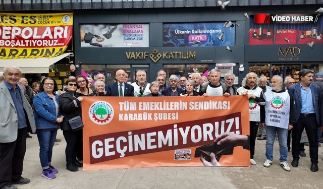 EMEKLİLER HÜKÜMETE SESLENDİ: “BAYRAM DEĞİL, YOKSULLUK DAYATILIYOR”