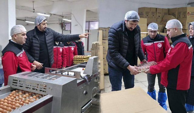 İL TARIM MÜDÜNDEN ALTIN YUMURTA TESİSİNE ZİYARET
