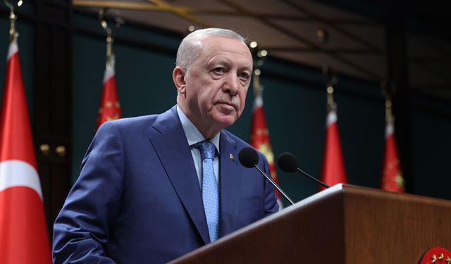KABİNE TOPLANTISI CUMHURBAŞKANI ERDOĞAN BAŞKANLIĞINDA YAPILDI