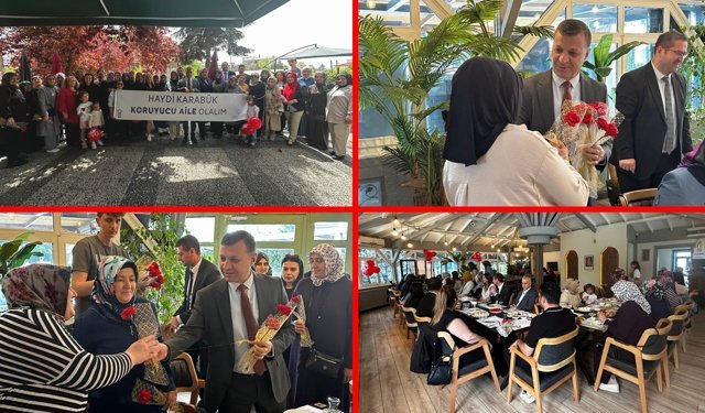 KARABÜK'TE KORUYUCU ANNELERLE ANNELER GÜNÜ BULUŞMASI GERÇEKLEŞTİRİLDİ