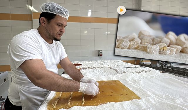 BAYRAM ÖNCESİ SAFRANBOLU LOKUMUNA YOĞUN TALEP