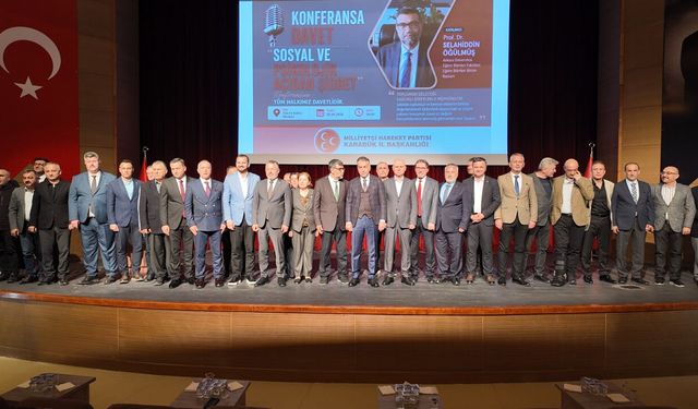 MHP'DEN KARABÜK'TE "SOSYAL VE PSİKOLOJİK AÇIDAN ŞİDDET" KONFERANSI