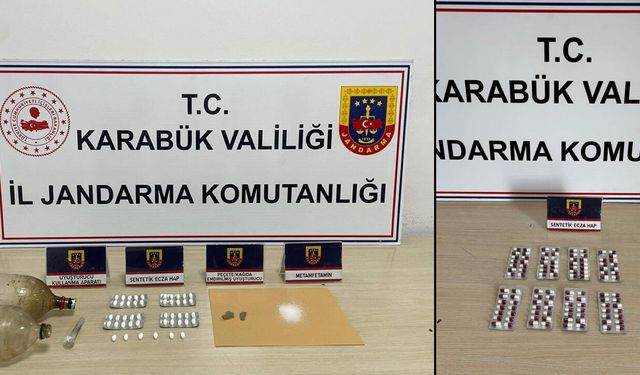 KARABÜK'TE 3 AYRI UYUŞTURUCU OPERASYONU