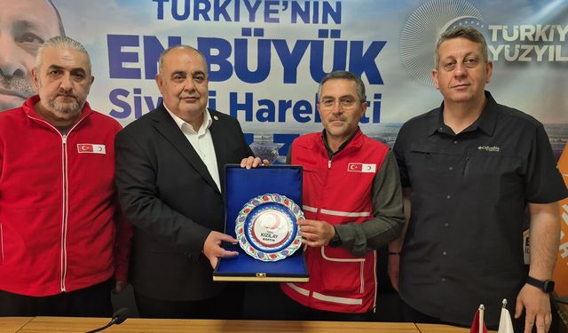 BARTIN PROTOKOLÜ KURBAN BAĞIŞINI KIZILAY'A YAPTI