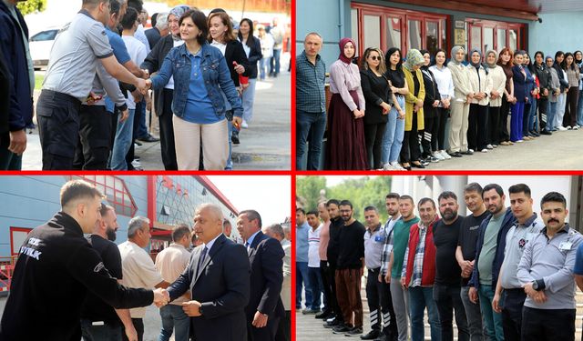 GENÇLİK VE SPOR İL MÜDÜRLÜĞÜ PERSONELİ BAYRAMLAŞTI