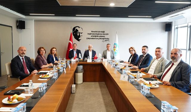 BAŞKAN KÖSE ÇEVRE BELEDİYELER BİRLİĞİ TOPLANTISINA KATILDI