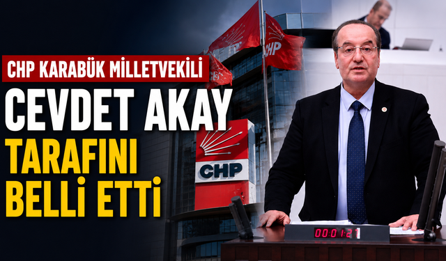 CEVDET AKAY TARAFINI BELLİ ETTİ..!