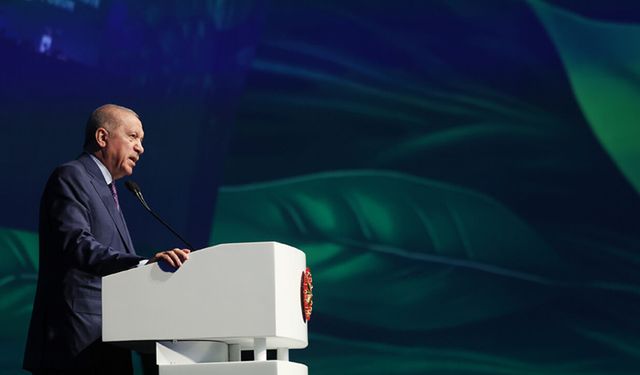 CUMHURBAŞKANI ERDOĞAN SIFIR ATIK FORUMU GALA YEMEĞİNE KATILDI