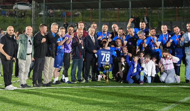 KURUMLAR ARASI FUTBOL TURNUVASI ŞAMPİYONU BELLİ OLDU