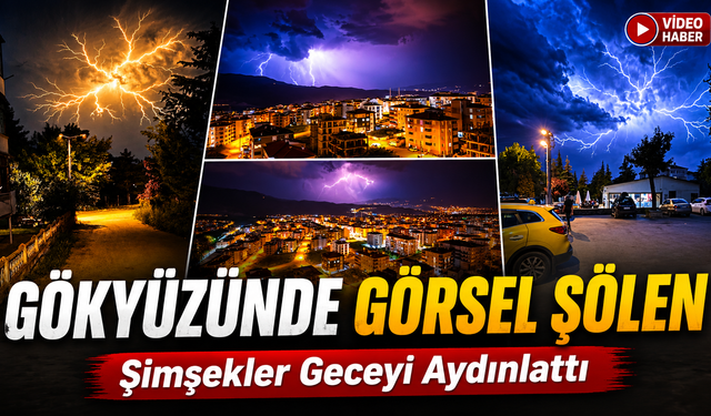 GÖKYÜZÜNDE GÖRSEL ŞÖLEN