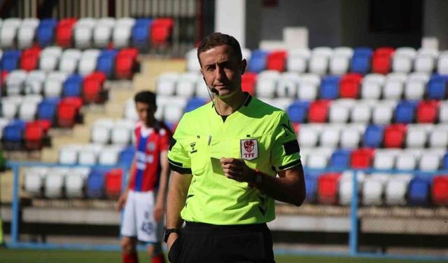 KARABÜKLÜ HAKEM BELDER SÜPER LİG'DE MAÇ YÖNETECEK