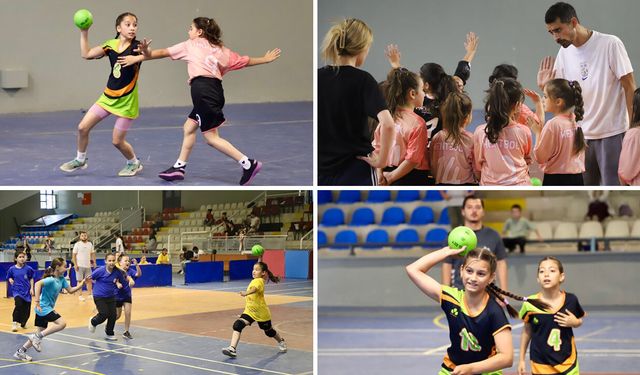 OKUL SPORLARI MİNİK KIZLAR HENTBOL İL BİRİNCİLİĞİ SONA ERDİ