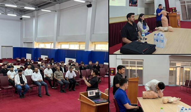 KARABÜK’TE DİN GÖREVLİLERİNE İLK YARDIM EĞİTİMİ VERİLDİ