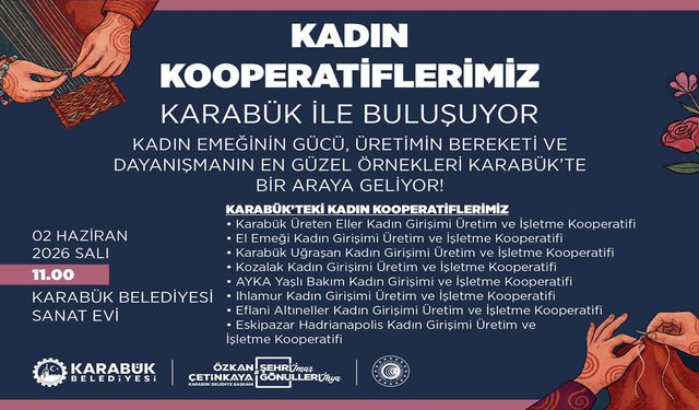 KADIN KOOPERATİFLERİ KARABÜK İLE BULUŞUYOR