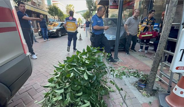FREN YERİNE GAZA BASINCA DUVARA ÇARPTI