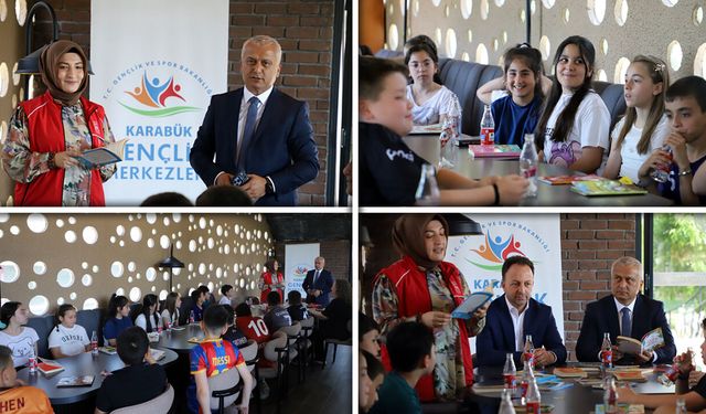 KARABÜK GENÇLİK MERKEZİNDEN ANLAMLI KİTAP ETKİNLİĞİ