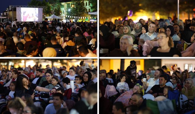 SAFRANBOLU AÇIK HAVA SİNEMALARINA YOĞUN İLGİ