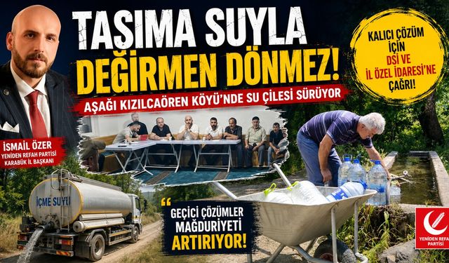 ASİT KÖYÜ SU SORUNU YRP İL BAŞKANI ÖZER'İN GÜNDEMİNDE