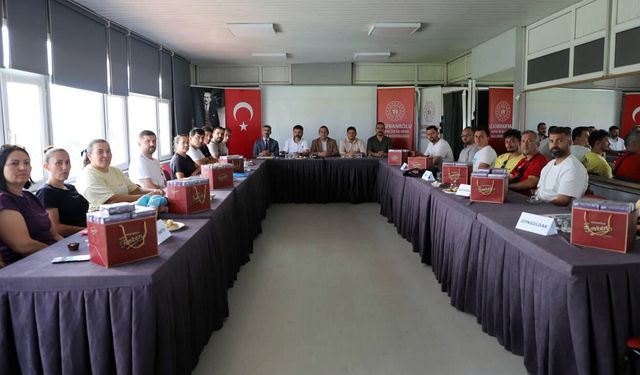 ANALİG ATLETİZM YARIŞMALARI TEKNİK TOPLANTISI YAPILDI