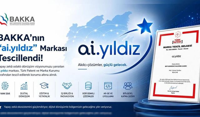 BAKKA'NIN "Aİ.YILDIZ" MARKASI TESCİL EDİLDİ