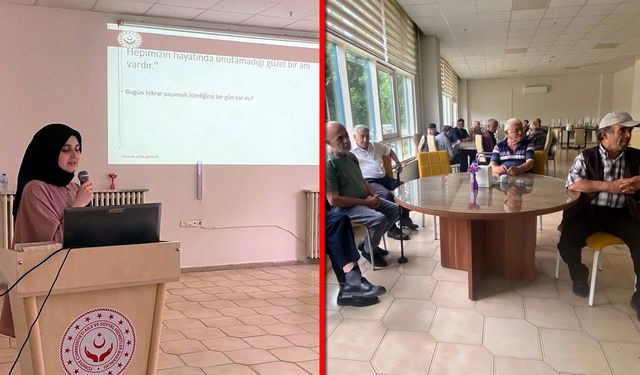 HUZUREVİNDE DİJİTAL OKURYAZARLIK EĞİTİMİ" VERİLDİ